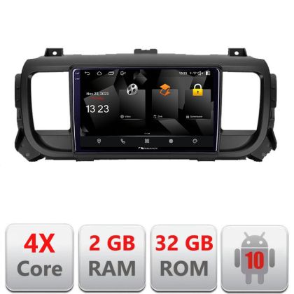 Navigatie Citroen Jumpy Toyota Proace Peugeot Traveller 5230-jumpy16 Android Ecran 720P Quad Core 2+32 carplay android auto