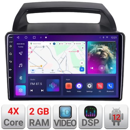 Navigatie Kia Carnival 2006-2014 Android radio gps internet 2+32 KIT-carnival2006+EDT-E209