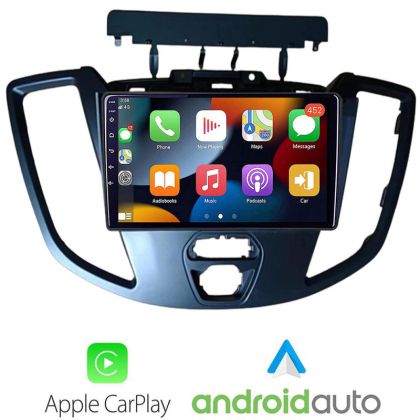 Multimedia MP5 Carplay Android auto Ford Transit 2015-2020 radio bluetooth camera kit-turneo-custom+EDT-E109