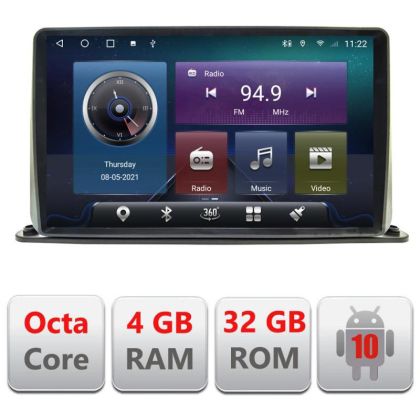 Navigatie universala 2 din 9 inch Octa Core cu Android Radio Bluetooth Internet GPS WIFI 4+32GB