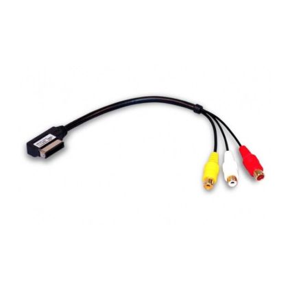 Cablu adaptor AMI-Audi Music Interface, la conector RCA/phono