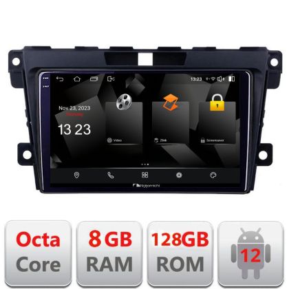 Navigatie Mazda CX-7 2009 5960Pro-097 Android Octa Core Qualcomm 2K Qled 8+128 DTS DSP 360 4G Optical