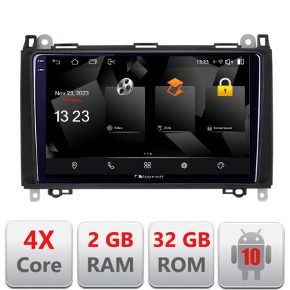 Navigatie Mercedes VW 5230-068 Android Ecran 720P Quad Core 2+32 carplay android auto