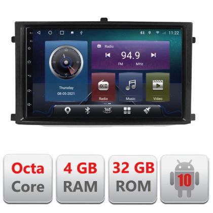 Navigatie Rexton 2019- C-REXTON Octa Core cu Android Radio Bluetooth Internet GPS WIFI 4+32GB