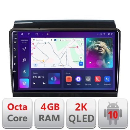 Navigatie Fiat Ducato Citroen Jumper Peugeot Expert 2006-2018 variante radio cd sau navigatie de fabrica Android Octa Core Ecran 2K QLED GPS 4G 4+32GB 360 KIT-ducato-high+EDT-E409-2K