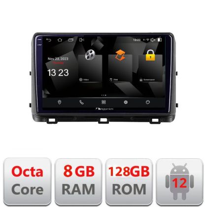 Navigatie Kia Ceed 2020- Android Octa Core Qualcomm 2K Qled 8+128 DTS DSP 360 4G Optical