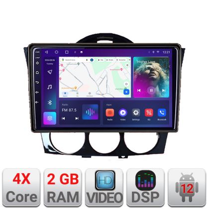 Navigatie Mazda RX8 2008-2011 Android radio gps internet  2+32 kit-rx8-11+EDT-E209v2