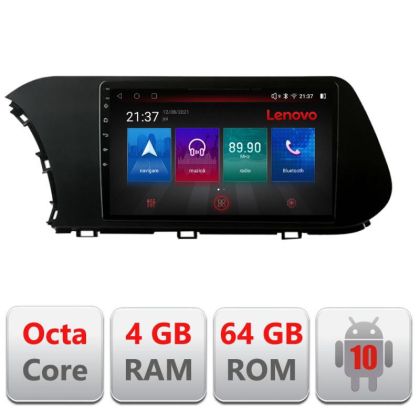 Navigatie HHyundai I20 2020- E-i20 Octa Core cu Android Radio Bluetooth Internet GPS WIFI DSP 4+64GB 4G