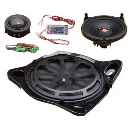 KIT  Sistem component Dedicat Mercedes Clasa C W205 m-fit  150W pe 3 căi Audio System German Sound