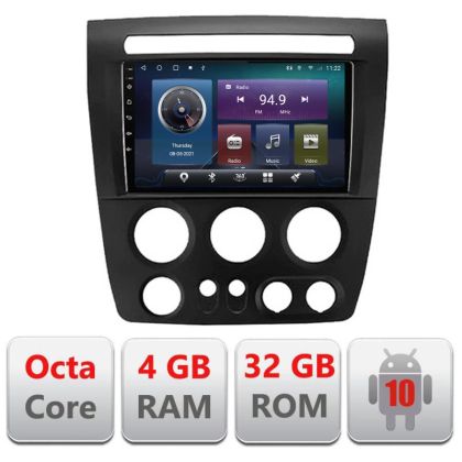 Navigatie Hummer H3 Android radio gps internet Octa core 4+32 Kit-h3+EDT-E409