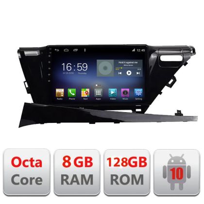 Navigatie Toyota Camry 2017-2021 V1 Android radio gps internet Octa Core 8+128 LTE kit-camry-2018+EDT-E610