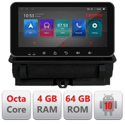 Navigatie Audi Q3 2011-2018 Android radio gps internet Octa Core 4+64GB LTE ecran de 10.33' wide KIT-q3+EDT-E511-PRO