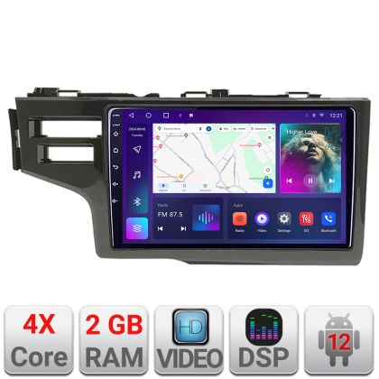 Navigatie Honda Fit 2014-2019 Android radio gps internet 2+32 Kit-fit-14+EDT-E209v2