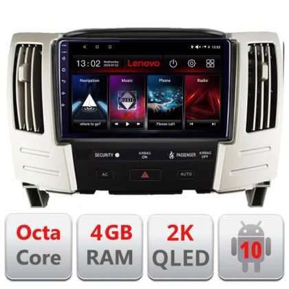 Navigatie Lexus RX300 2003-2008 , Octacore, 4Gb RAM, 64Gb Hdd, 4G, QLED 2K, DSP, Carplay, Bluetooth