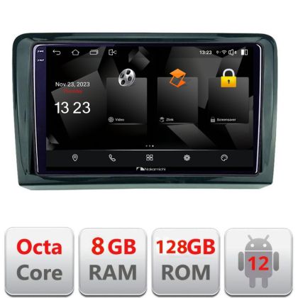 Navigatie Mercedes Viano Vito 2003-2015 Android radio gps internet quad core 8+128 carplay android auto