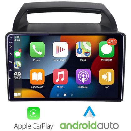 Multimedia MP5 Carplay Android auto Kia Carnival 2006-2014 radio bluetooth camera KIT-carnival2006+EDT-E109