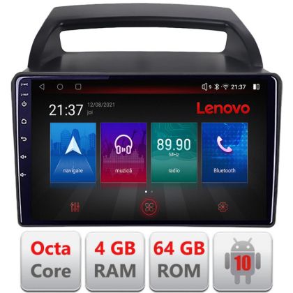 Navigatie Kia Carnival 2006-2014 Android radio gps internet Octa Core 4+64 LTE KIT-carnival2006+EDT-E509-PRO