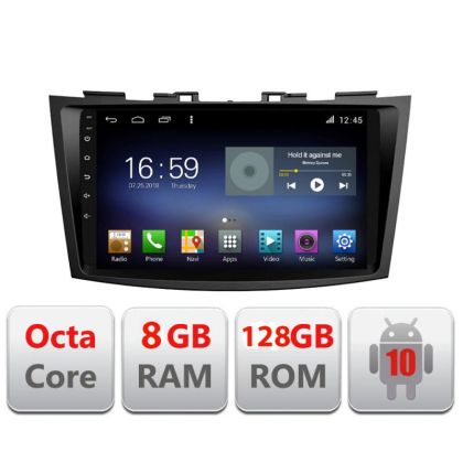 Navigatie Suzuki Swift 2011-2019 F-179 Octa Core cu Android Radio Bluetooth Internet GPS WIFI DSP 8+128GB 4G