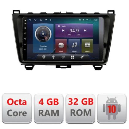 Navigatie Mazda 6 C-012 Octa Core cu Android Radio Bluetooth Internet GPS WIFI 4+32GB