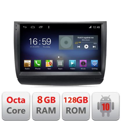 Navigatie Toyota Prius 2002-2010 F-prius Octa Core cu Android Radio Bluetooth Internet GPS WIFI DSP 8+128GB 4G