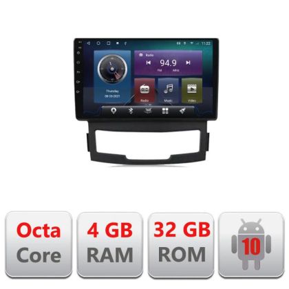 Navigatie Ssangyong Korando 2011- 2013 C-159 Octa Core cu Android Radio Bluetooth Internet GPS WIFI 4+32GB