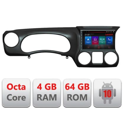 Navigatie Jeep Wrangler 2011-2014 E-WR Octa Core cu Android Radio Bluetooth Internet GPS WIFI DSP 4+64GB 4G