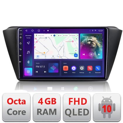 Navigatie Skoda Fabia 2015- B-541 Android Ecran QLED octa core 4+64 carplay android auto KIT-541+EDT-E309V3