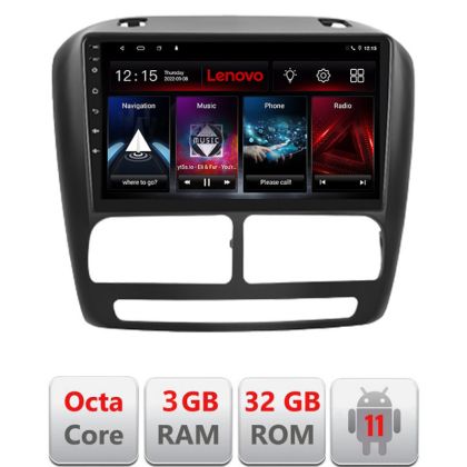 Navigatie Fiat Doblo 2010-2017 si Opel Combo 2010-2017 Octa Core cu Android Radio Bluetooth Internet GPS WIFI 3+32GB LENOVO LITE