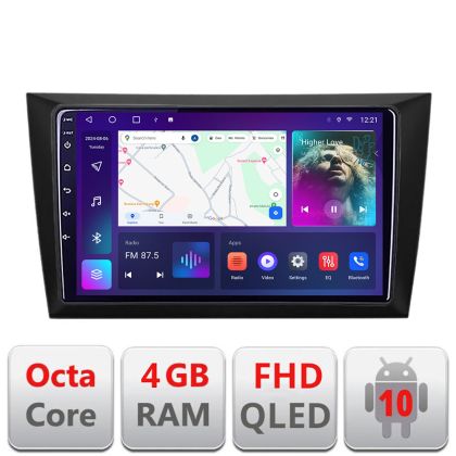 Navigatie VW Golf6 2009-2013 B-GOLF6 Android Ecran QLED octa core 4+64 carplay android auto KIT-golf6+EDT-E309V3