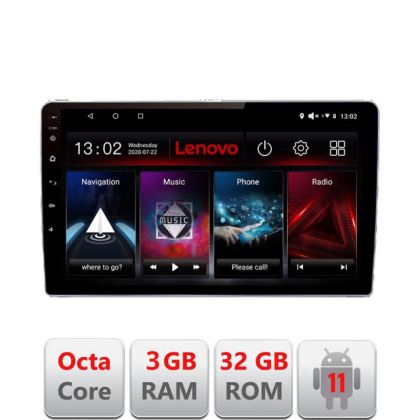 Navigatie Peugeot 307 D-307 Octa Core cu Android Radio Bluetooth Internet GPS WIFI DSP 3+32 GB 4G KIT-307+EDT-E LENOVO LITE