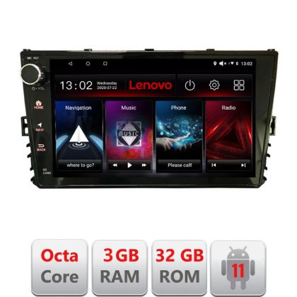 Navigatie VW masini dupa 2018 Octa Core cu Android Radio Bluetooth Internet GPS WIFI DSP 3+32 GB 4G kit-vw-uni LENOVO LITE