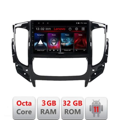 Navigatie Mitsubishi L200 2014-2020 D-1094 Octa Core cu Android Radio Bluetooth Internet GPS WIFI DSP 3+32 GB 4 LENOVO LITE