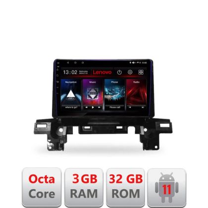 Navigatie Mazda CX5 2018-2020 D-cx5 Octa Core cu Android Radio Bluetooth Internet GPS WIFI DSP 3+32 GB 4G kit- LENOVO LITE