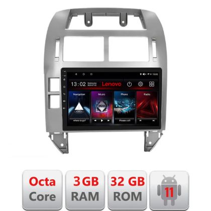 Navigatie VW Polo 2004-2011 Android radio gps internet Octa Core 3+32 Kit-polo+EDT-E509-lite LENOVO LITE