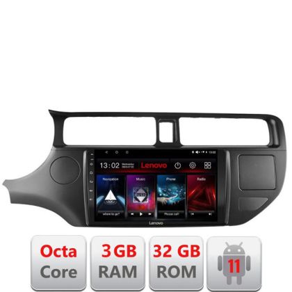 Navigatie Kia Rio 2012- D-204 Octa Core cu Android Radio Bluetooth Internet GPS WIFI DSP 3+32 GB 4G KIT-204+EDT LENOVO LITE