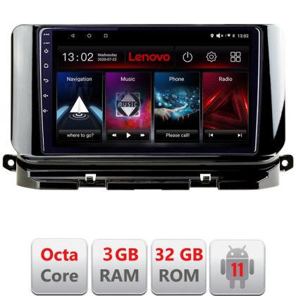 Navigatie Skoda Octavia 4 2020-2024 Android radio gps internet Octa Core 3+32 KIT-octavia4+EDT-E510 LENOVO LITE