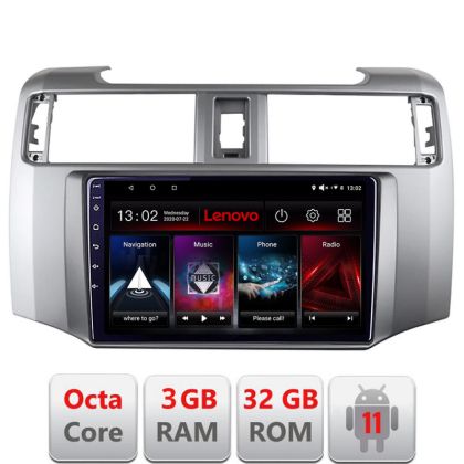 Navigatie Toyota 4runner 2009-2019 Android radio gps internet Octa Core 3+32 KIT-4runner+EDT-E509 LENOVO LITE