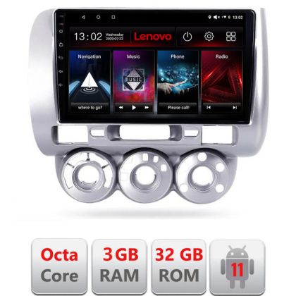 Navigatie Honda Fit Jazz 2004-2008 Android radio gps internet Octa Core 3+32 Kit-jazz+EDT-E509-lite LENOVO LITE