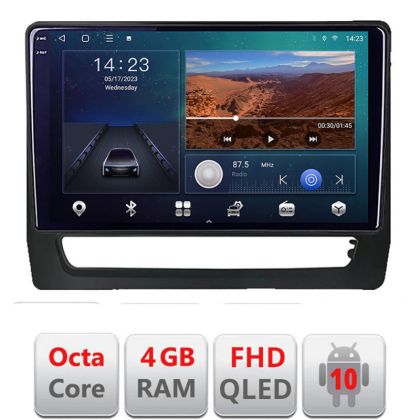 Navigatie Mitsubishi ASX 2020 B-asx2020 Android Ecran QLED octa core 4+64 carplay android auto kit-asx2020+EDT-E310V3