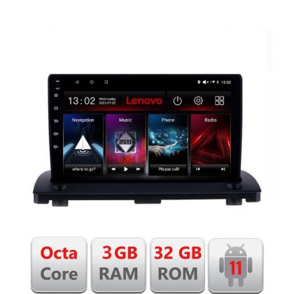 Navigatie Volvo XC90 D-173 Octa Core cu Android Radio Bluetooth Internet GPS WIFI DSP 3+32 GB 4G KIT-173+EDT-E5 LENOVO LITE