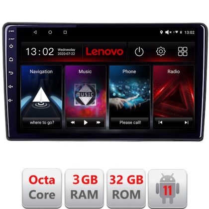 Navigatie Kia Ceed 2007-2009 Android radio gps internet Octa Core 3+32 KIT-Ceed07+EDT-E509 LENOVO LITE