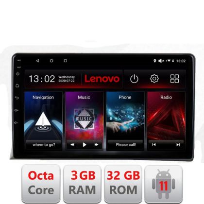 Navigatie VW Multivan 2003-2015 D-MULTIVAN Octa Core cu Android Radio Bluetooth Internet GPS WIFI DSP 3+32 GB 4 LENOVO LITE