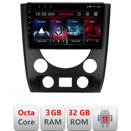 Navigatie Ssangyong rexton 2013-2016 Octa Core cu Android Radio Bluetooth Internet GPS WIFI DSP 3+32 GB 4G kit- LENOVO LITE