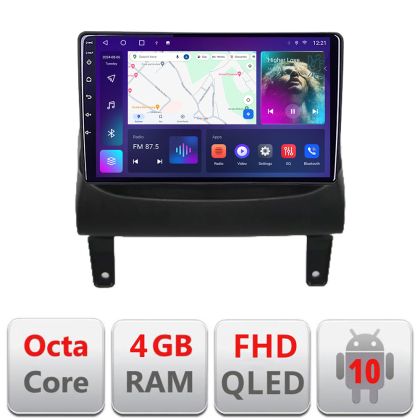 Navigatie Opel Meriva 2010-2017 Android radio gps internet quad core 4+64 carplay android auto KIT-meriva+EDT-E309v3