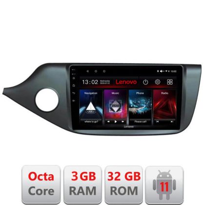 Navigatie Kia Ceed 2012-2018 D-KI39 Octa Core cu Android Radio Bluetooth Internet GPS WIFI DSP 3+32 GB 4G KIT-K LENOVO LITE