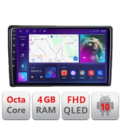 Navigatie Ford Transit Focus Kuga B-transit Android Ecran QLED octa core 4+64 carplay android auto kit-transit+EDT-E309V3