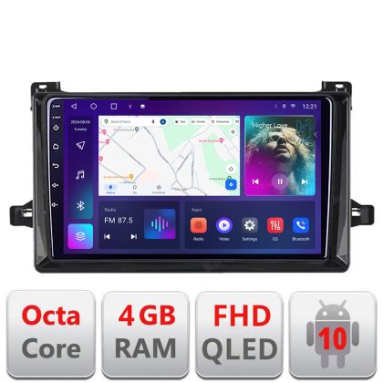 Navigatie Toyota Prius dupa 2015 B-TY50 Android Ecran QLED octa core 4+64 carplay android auto KIT-TY50+EDT-E309V3