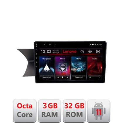 Navigatie Mercedes C W204 NTG4.5 2012-2015 Octa Core cu Android Radio Bluetooth Internet GPS WIFI DSP 3+32 GB 4 LENOVO LITE