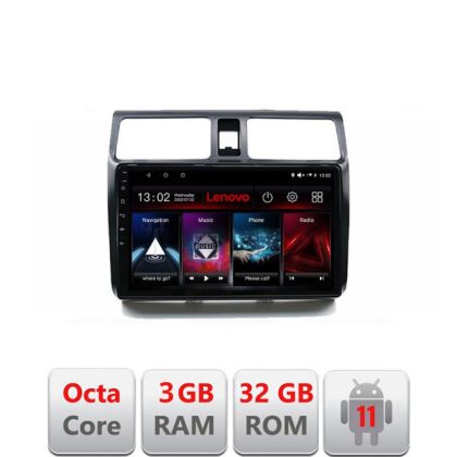 Navigatie Suzuki Swift 2003-2010 D-SWIFT Octa Core cu Android Radio Bluetooth Internet GPS WIFI DSP 3+32 GB 4G LENOVO LITE