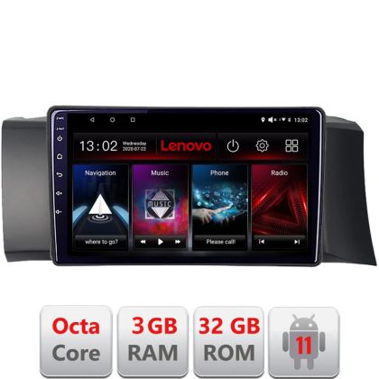 Navigatie Subaru BRZ 2012-2021 Toyota GT 86 2012-2021 Android radio gps internet Octa Core 3+32 KIT-BRZ+EDT-E509 LENOVO LITE